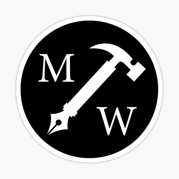 Round Metaworker Logo Sticker