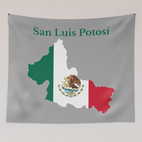 Item preview, San Luis Potosi State Map, Mexico. designed and sold by marosharaf.