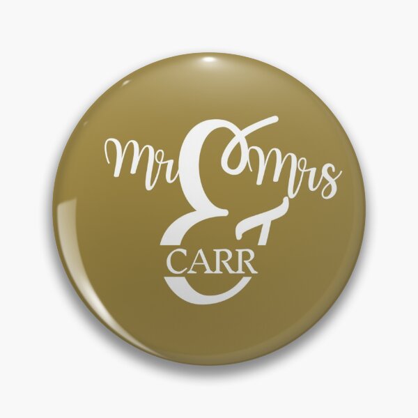 Item preview, Mr & Mrs CARR | GOLD designed and sold by yourscotborders.