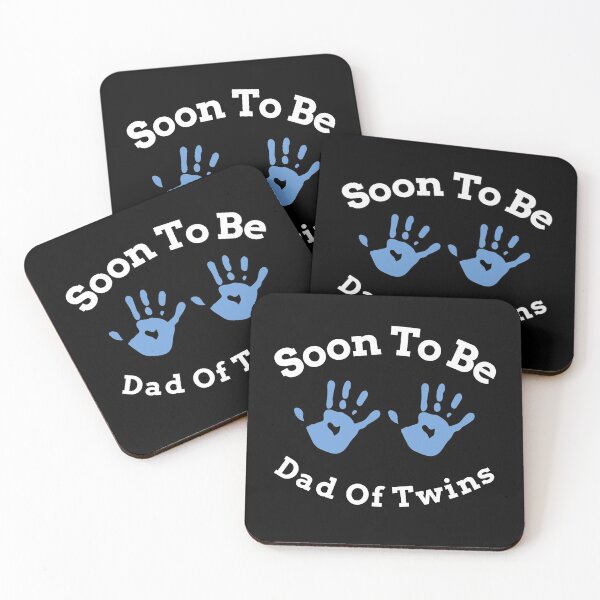 Item preview, Soon To Be Dad Of Twins - 2 Boys designed and sold by DiceNLDesigns.