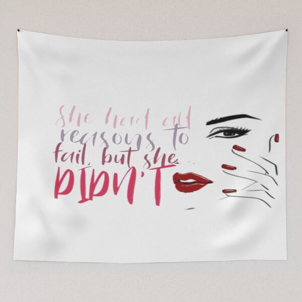 Item preview, she had all reasons to fail but she didn't  designed and sold by ibtiy123.