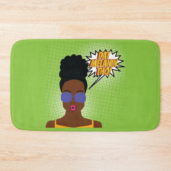 Item preview, Dat Melanin Tho - Retro Pop Art Black Girl Comics designed and sold by blackartmatters.