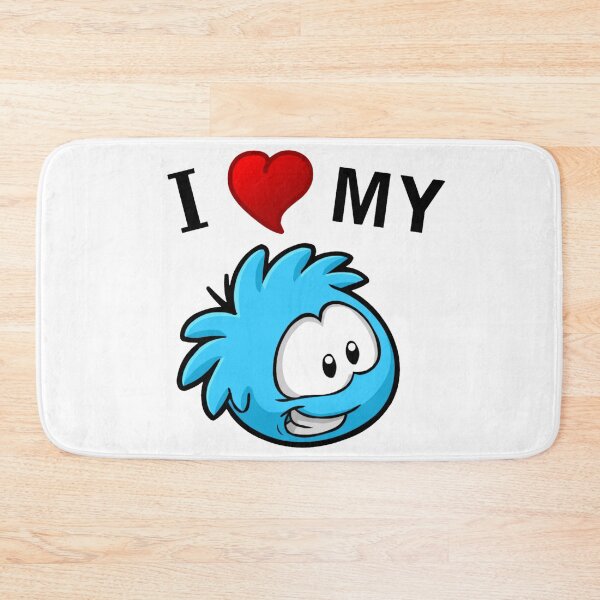 Item preview, I Love My Blue Puffle  designed and sold by CandyAcid.
