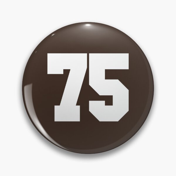 Item preview, 75 Number Cleveland Sports Seventy-Five Brown Jersey designed and sold by HelloFromAja.