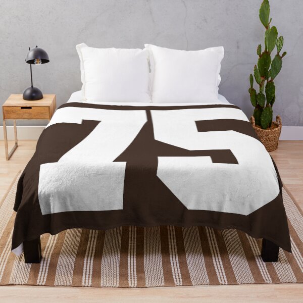 Item preview, 75 Number Cleveland Sports Seventy-Five Brown Jersey designed and sold by HelloFromAja.