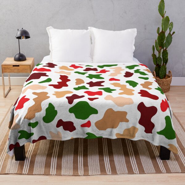 Item preview, Christmas Cow Print Pattern designed and sold by MoonsmileProd.