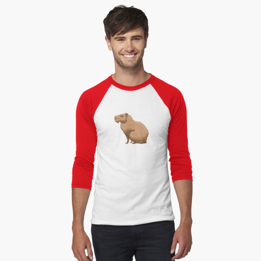 Item preview, Baseball ¾ Sleeve T-Shirt designed and sold by riotpixel.