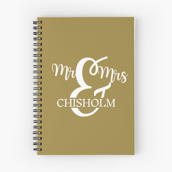 Item preview, Mr & Mrs CHISHOLM | GOLD designed and sold by yourscotborders.