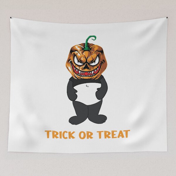 Item preview, Halloween Pumpkin Funny Panda Trick or Treat Party Costume Pandakin designed and sold by BandOfThePand.
