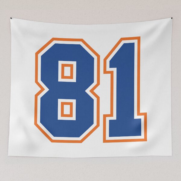 Item preview, Eighty-One Jersey Number Sports 81 designed and sold by HelloFromAja.