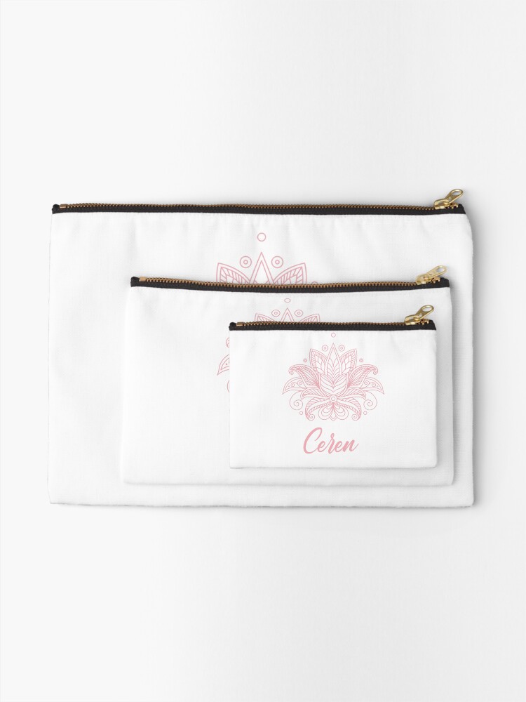 Alternate view of Ceren Zipper Pouch