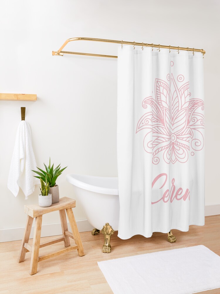 Alternate view of Ceren Shower Curtain