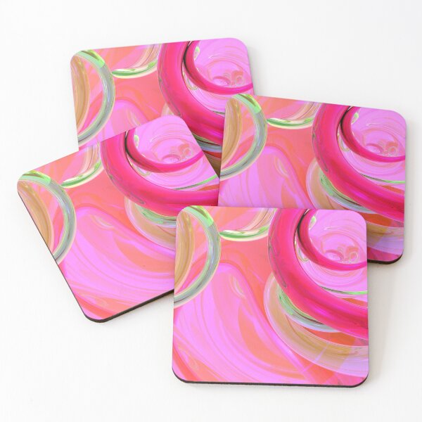 Item preview, Abstract Lime Green Fuchsia Pink  designed and sold by IamTrending.