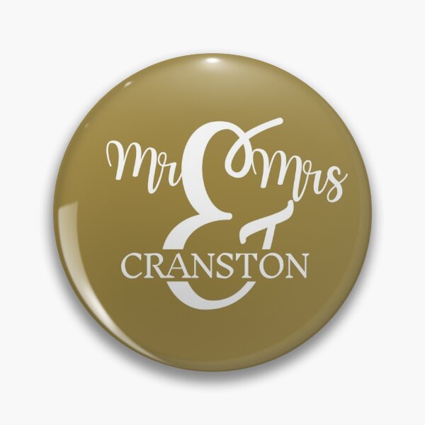 Item preview, Mr & Mrs CRANSTON | GOLD designed and sold by yourscotborders.
