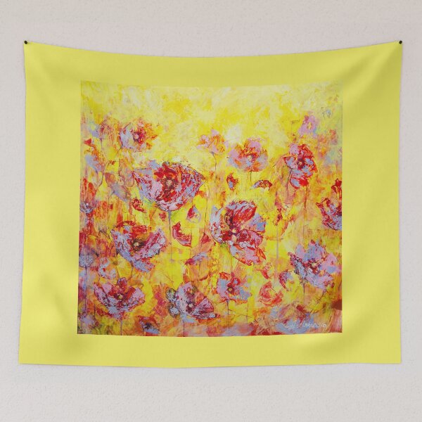 Item preview,  Red poppies abstract designed and sold by Анна Антонова.