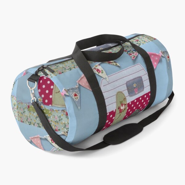 Item preview, #Retro Country Embroidered Caravan Trailer  designed and sold by Leatextileart.