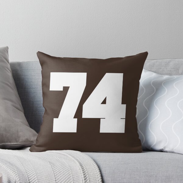 Item preview, 74 Number Cleveland Sports Seventy-Four Brown Jersey designed and sold by HelloFromAja.