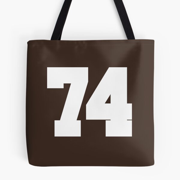 Item preview, 74 Number Cleveland Sports Seventy-Four Brown Jersey designed and sold by HelloFromAja.