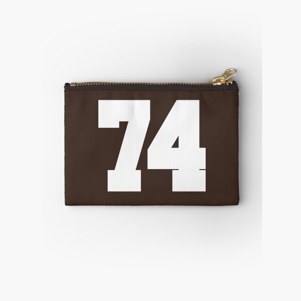 Item preview, 74 Number Cleveland Sports Seventy-Four Brown Jersey designed and sold by HelloFromAja.