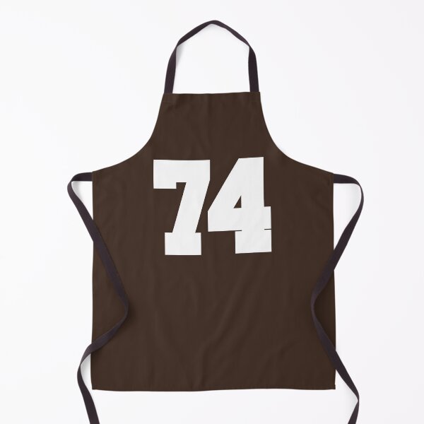 Item preview, 74 Number Cleveland Sports Seventy-Four Brown Jersey designed and sold by HelloFromAja.