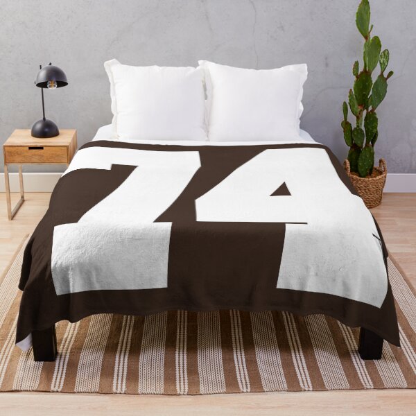 Item preview, 74 Number Cleveland Sports Seventy-Four Brown Jersey designed and sold by HelloFromAja.