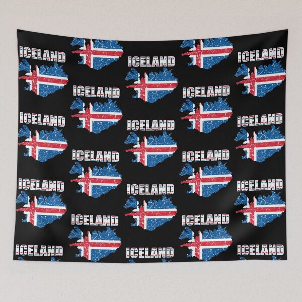 Item preview, Iceland flag designed and sold by Mila1946.