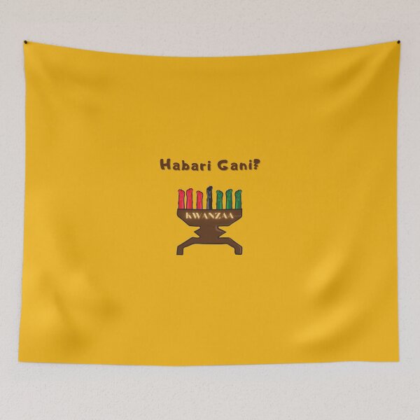 Item preview, Habari Gani - Kwanza Kinara designed and sold by SilkenDove.