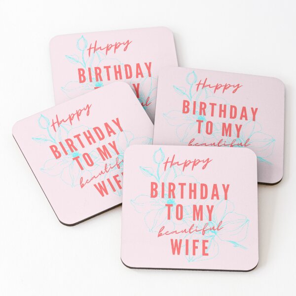 Item preview, Happy birthday to my wife designed and sold by GieArts.