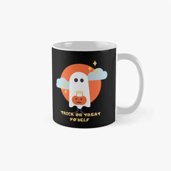 Item preview, Trick or treat yo'self halloween humor  designed and sold by Michael Schmidt.