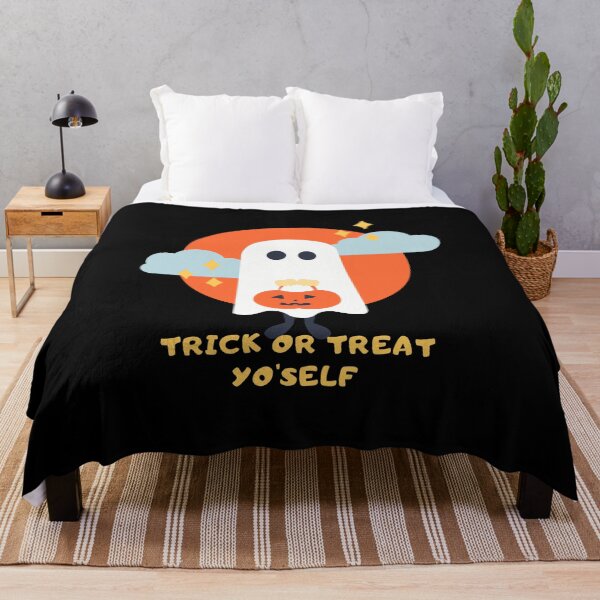 Item preview, Trick or treat yo'self halloween humor designed and sold by Michael Schmidt.
