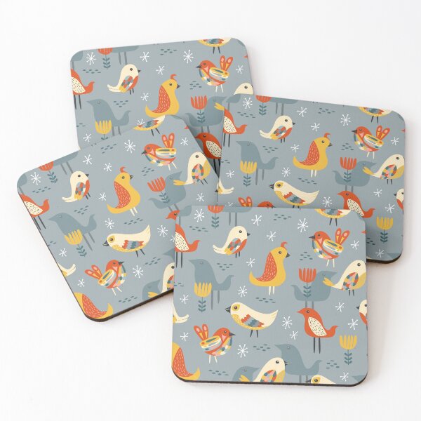 Item preview, Winter Birds designed and sold by latheandquill.