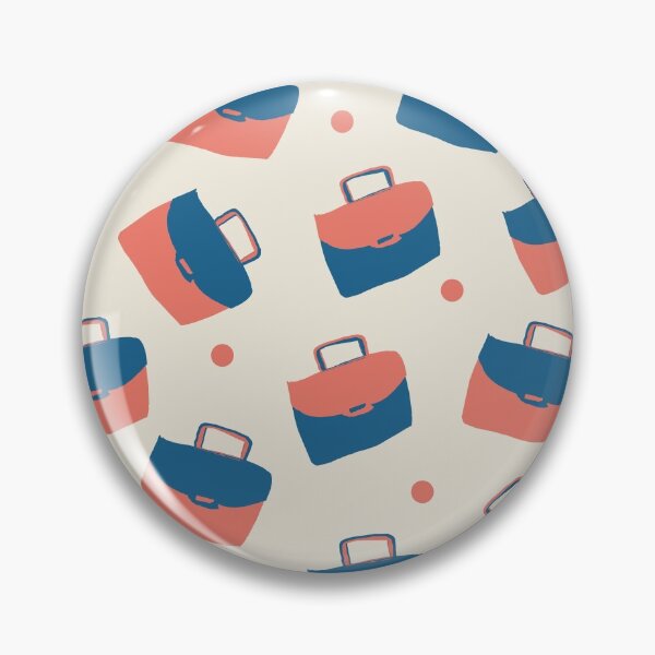 Item preview, bag (red blue pattern) designed and sold by kim tang.