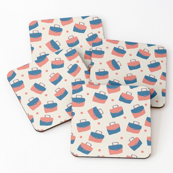 Item preview, bag (red blue pattern) designed and sold by kim tang.
