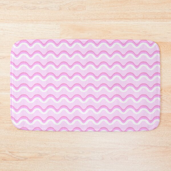Item preview, Pink Wavy Line Pattern designed and sold by wallomintart.