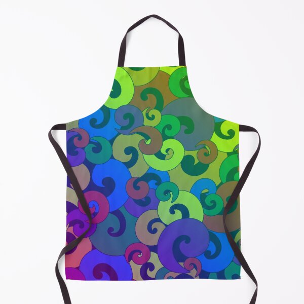 Item preview, Curly rainbow waives designed and sold by Delicarte.