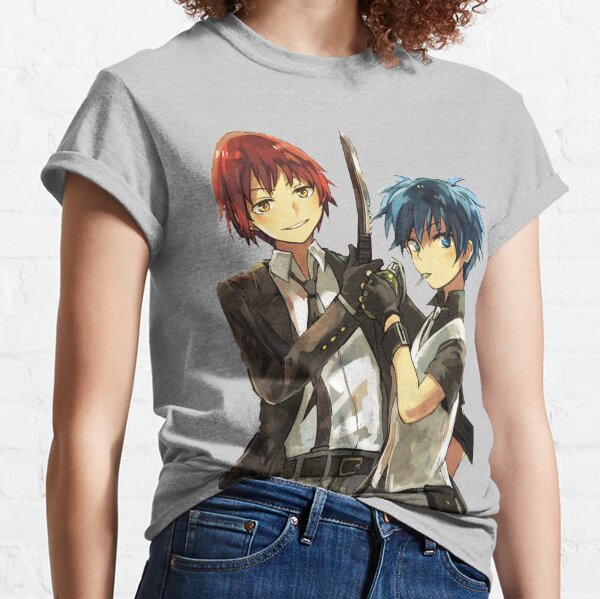 Assassination classroom : Karma & Nagisa VS Koro T-shirt classique