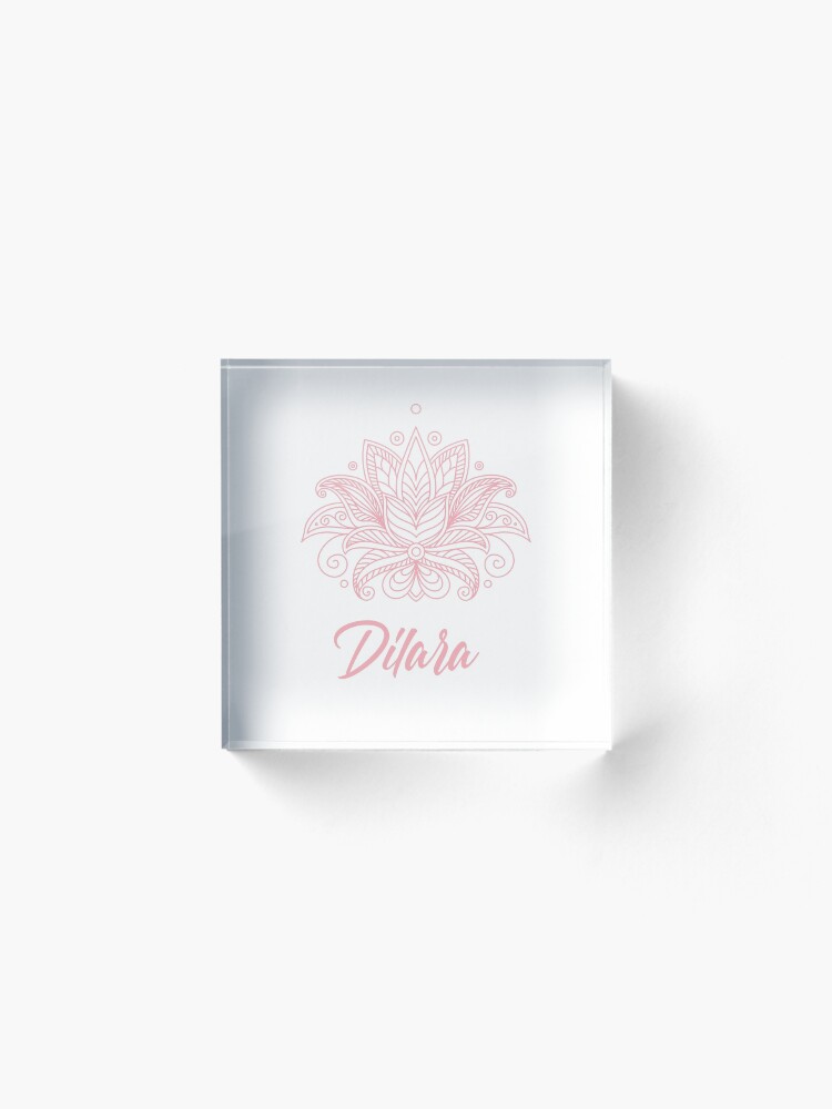 Alternate view of Dilara Acrylic Block