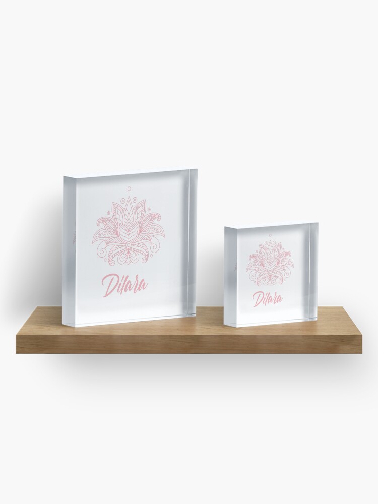 Alternate view of Dilara Acrylic Block