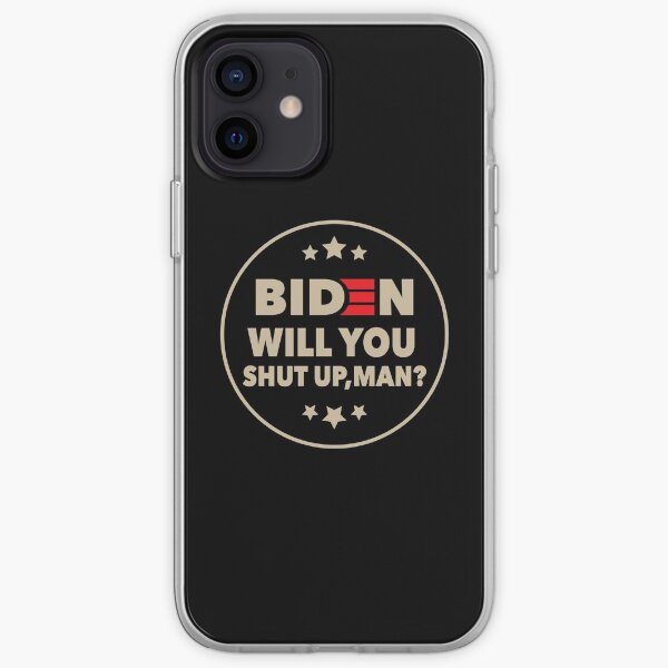 will you shut up man iPhone Soft Case