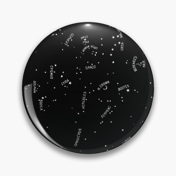 Item preview, Circular map of the summer heavens designed and sold by alalaura.