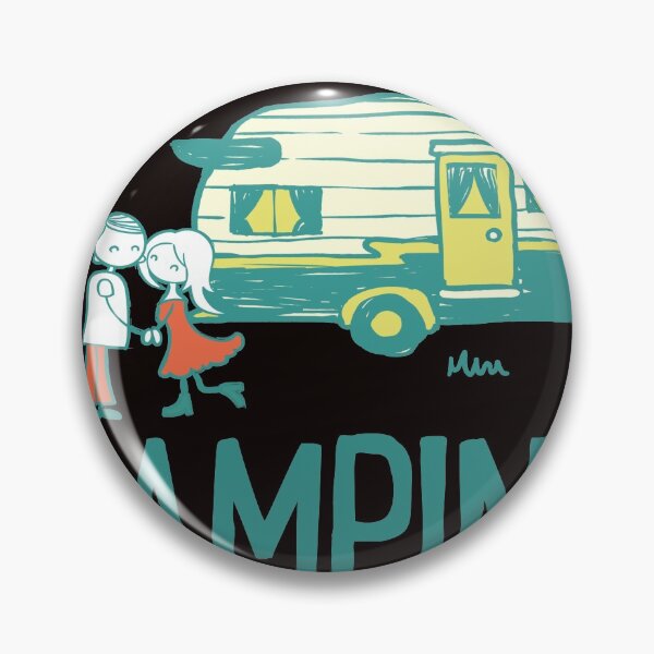 Item preview, Husband and Wife Camping Partners designed and sold by julset.