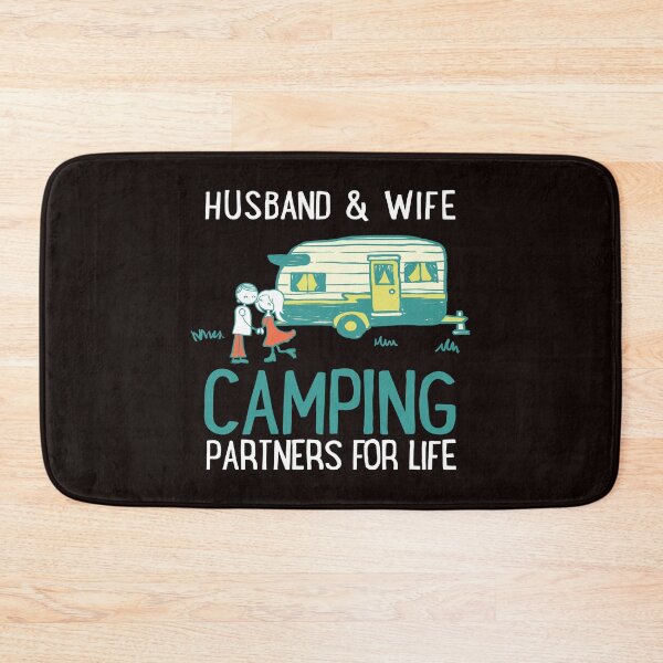 Item preview, Husband and Wife Camping Partners designed and sold by julset.