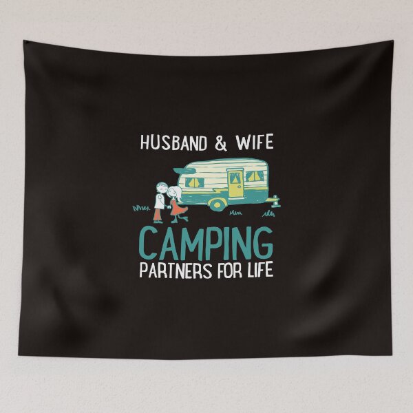 Item preview, Husband and Wife Camping Partners designed and sold by julset.