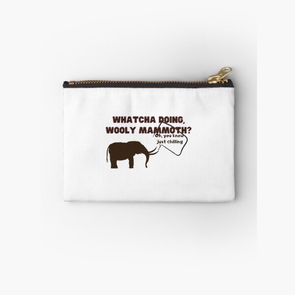 Item preview, Whatcha Doing, Wooly Mammoth?,Cute Elephant designed and sold by Oussluka.