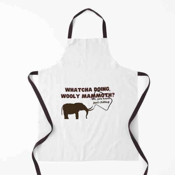 Item preview, Whatcha Doing, Wooly Mammoth?,Cute Elephant designed and sold by Oussluka.