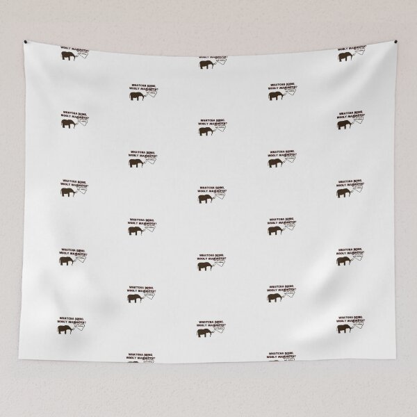 Item preview, Whatcha Doing, Wooly Mammoth?,Cute Elephant designed and sold by Oussluka.