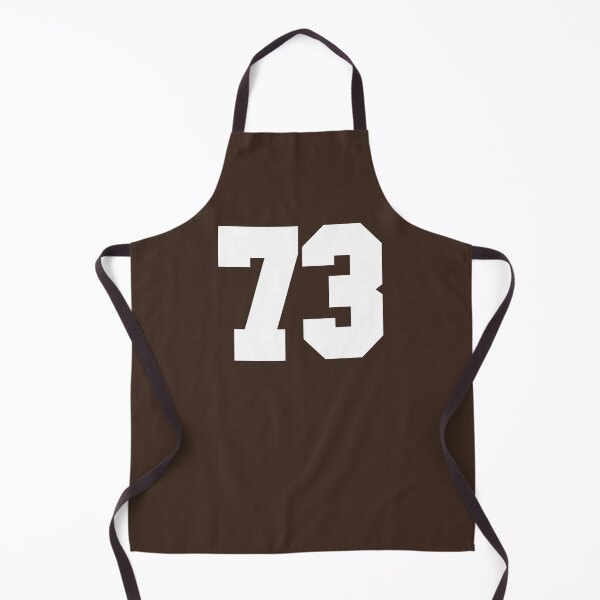 Item preview, 73 Number Cleveland Sports Seventy-Three Brown Jersey designed and sold by HelloFromAja.