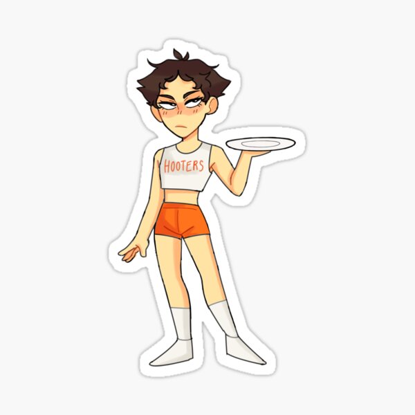 Item preview, femboy hooters akaashi designed and sold by val-kurry.