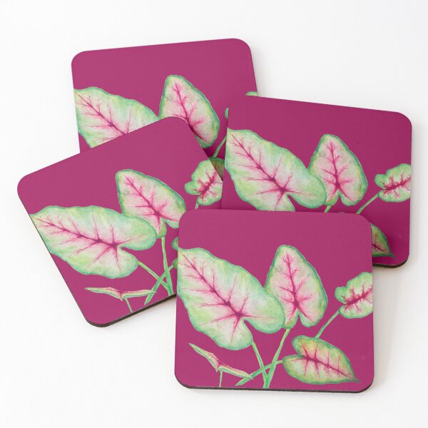 Item preview, Elephant Ear Plant Watercolor designed and sold by FoxStration.