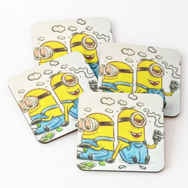 Minions Coasters for Sale Redbubble